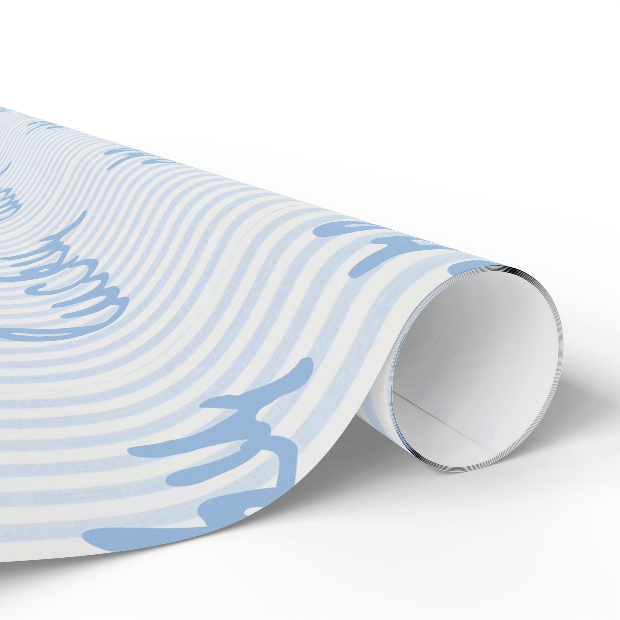 Lucky (Blue) Wrapping Paper