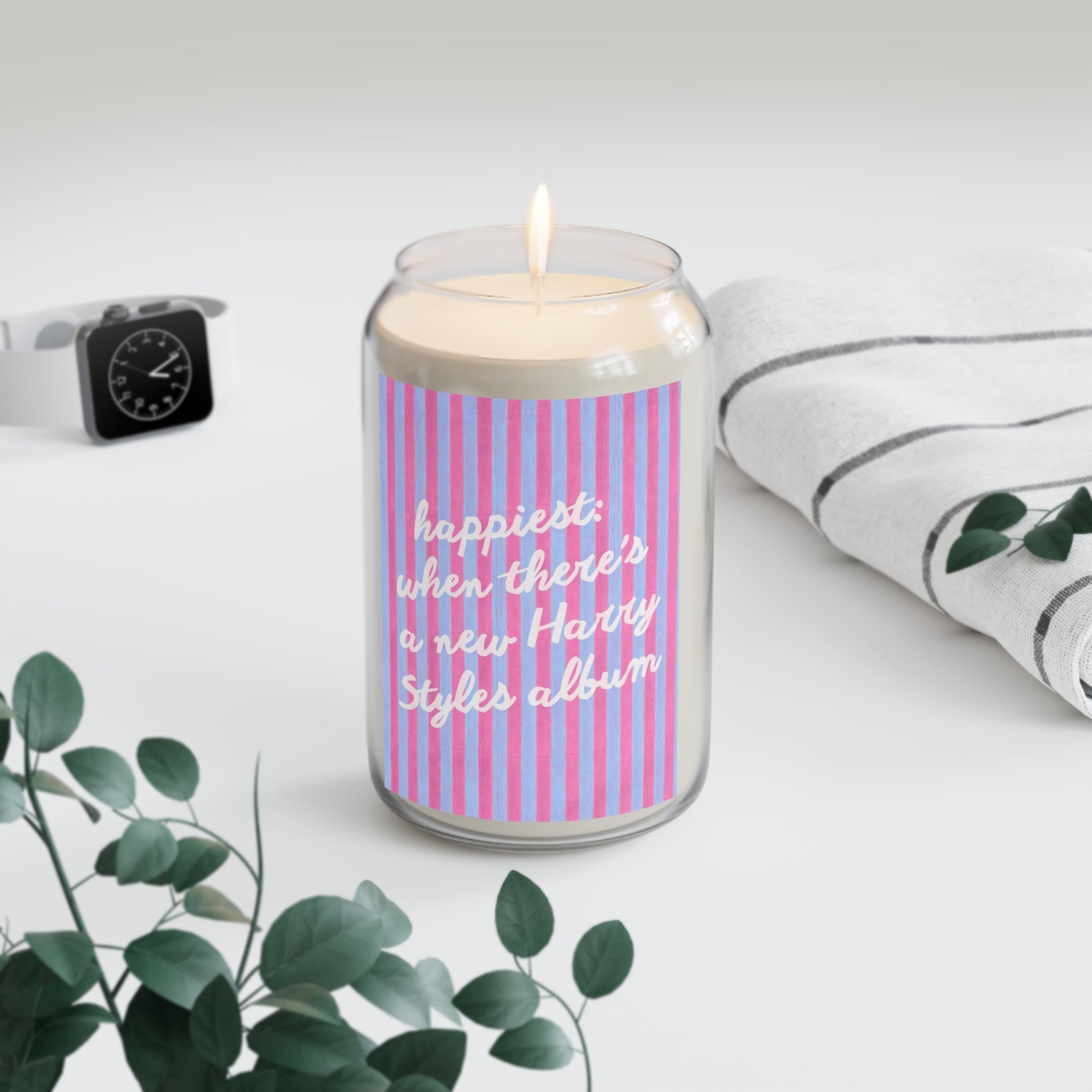 Happiest Harry Superfan Candle