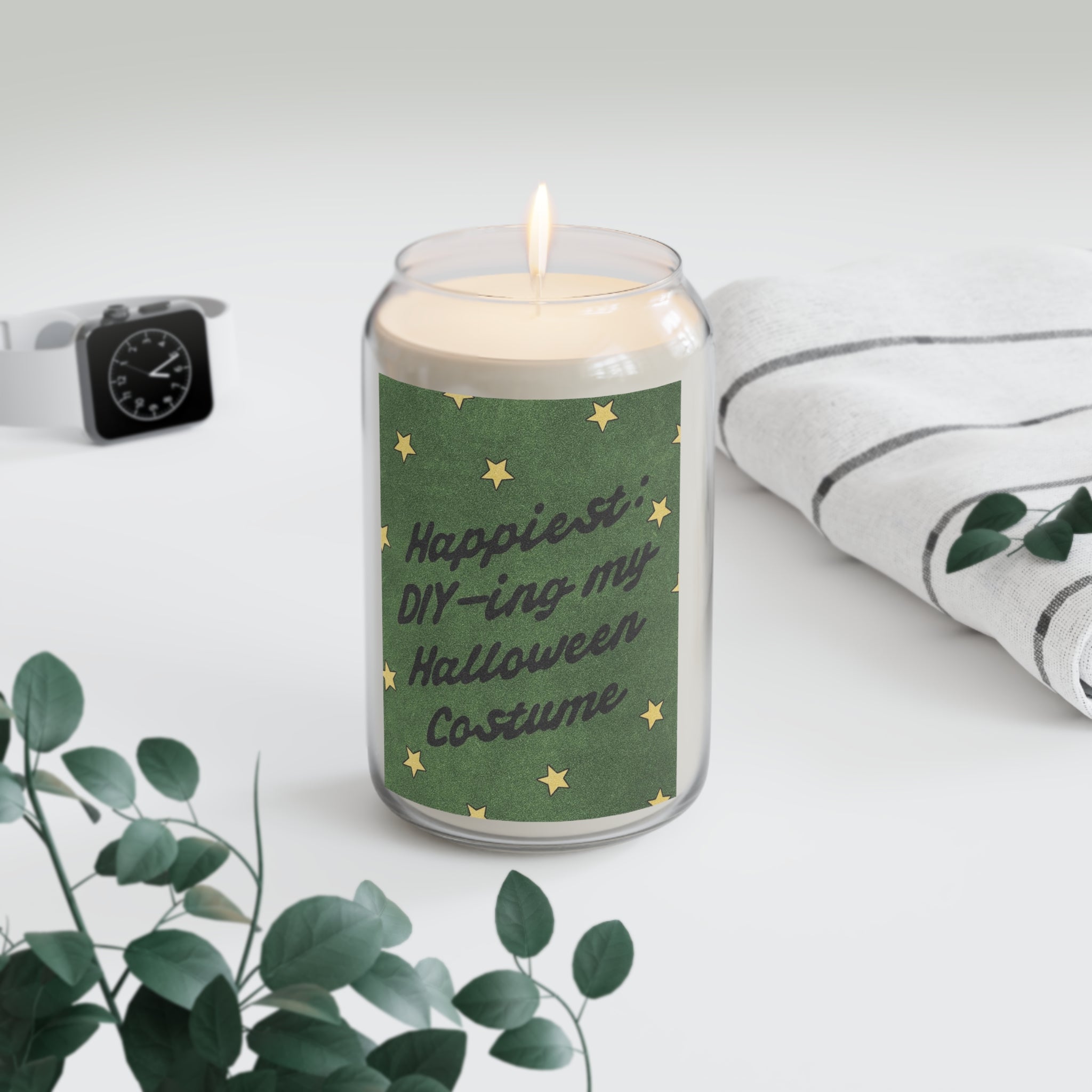Last-Minute Hero Emergency Halloween Candle