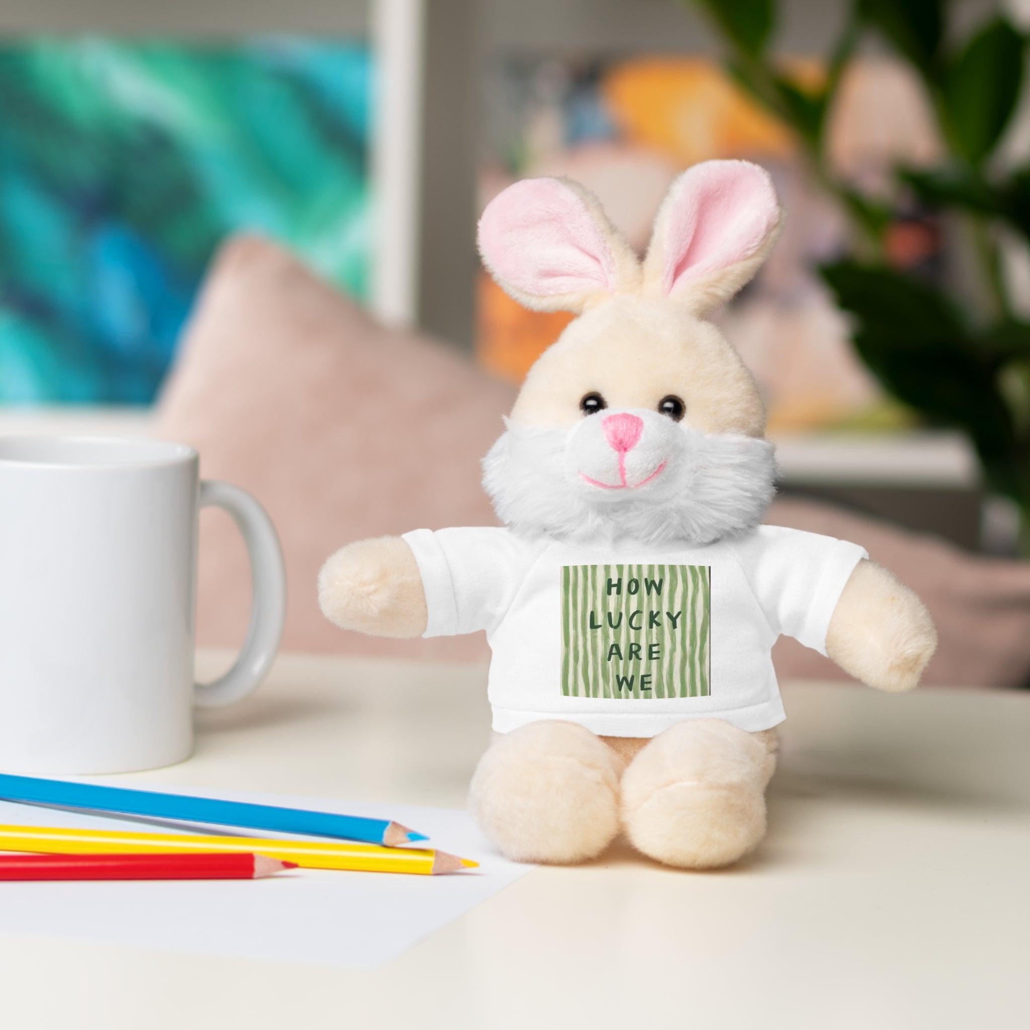 Lucky Together Comfort Cotton Animal Plush (Green)