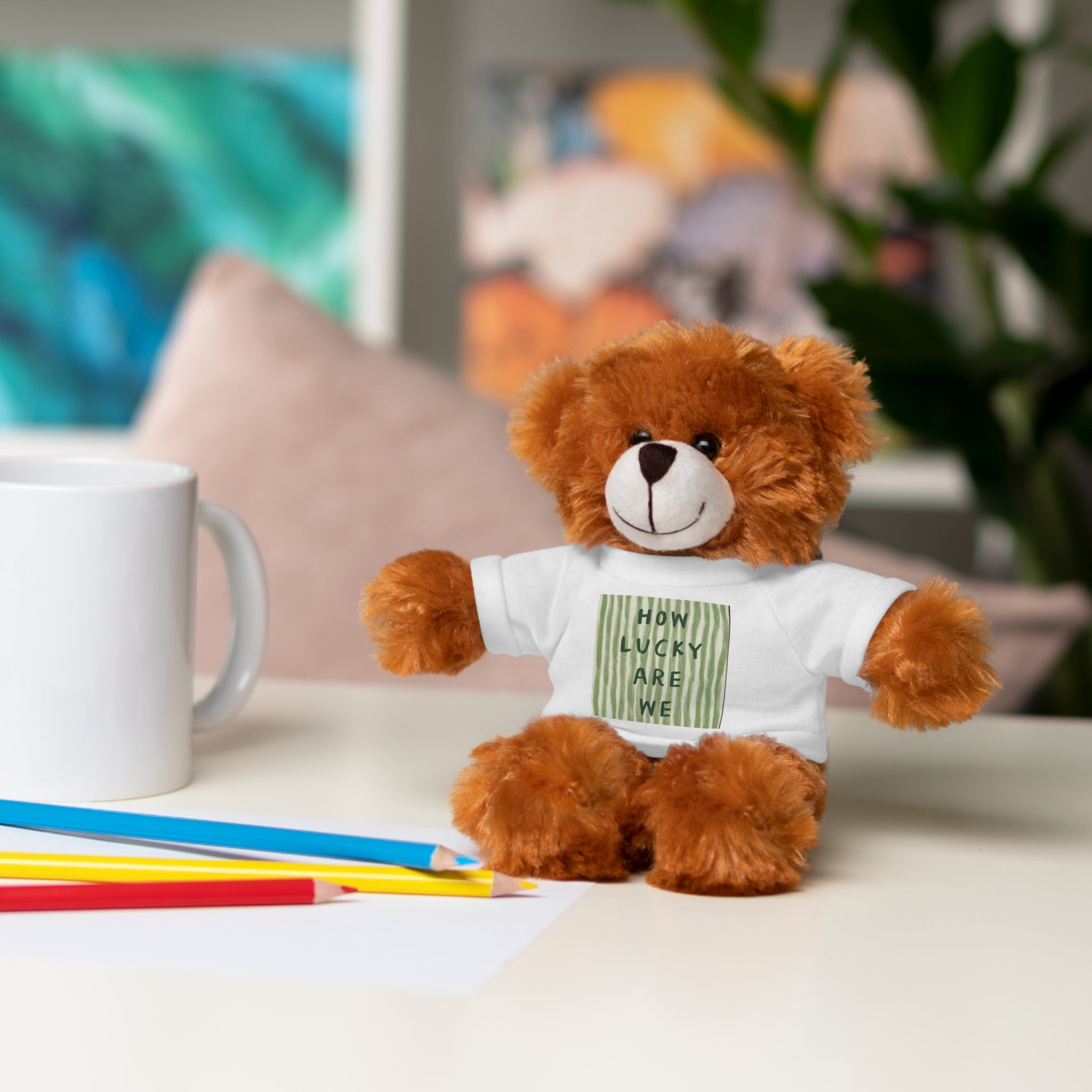 Lucky Together Comfort Cotton Animal Plush (Green)